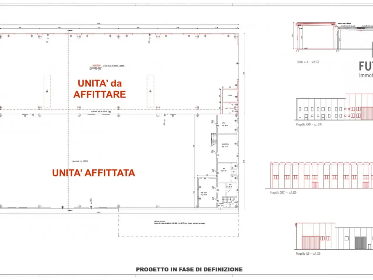 Capannone in Via James Watt, Piazzola Sul Brenta, {3} - Planimetria 1