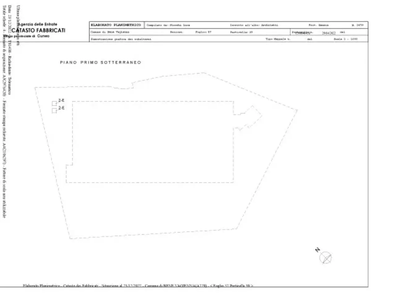 Capannone in Via Fossano Snc, Bene Vagienna, {3} - Planimetria 1