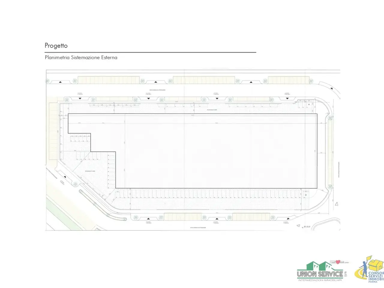 Capannone in Viale delle Esposizioni, Parma, {3} - Planimetria 1