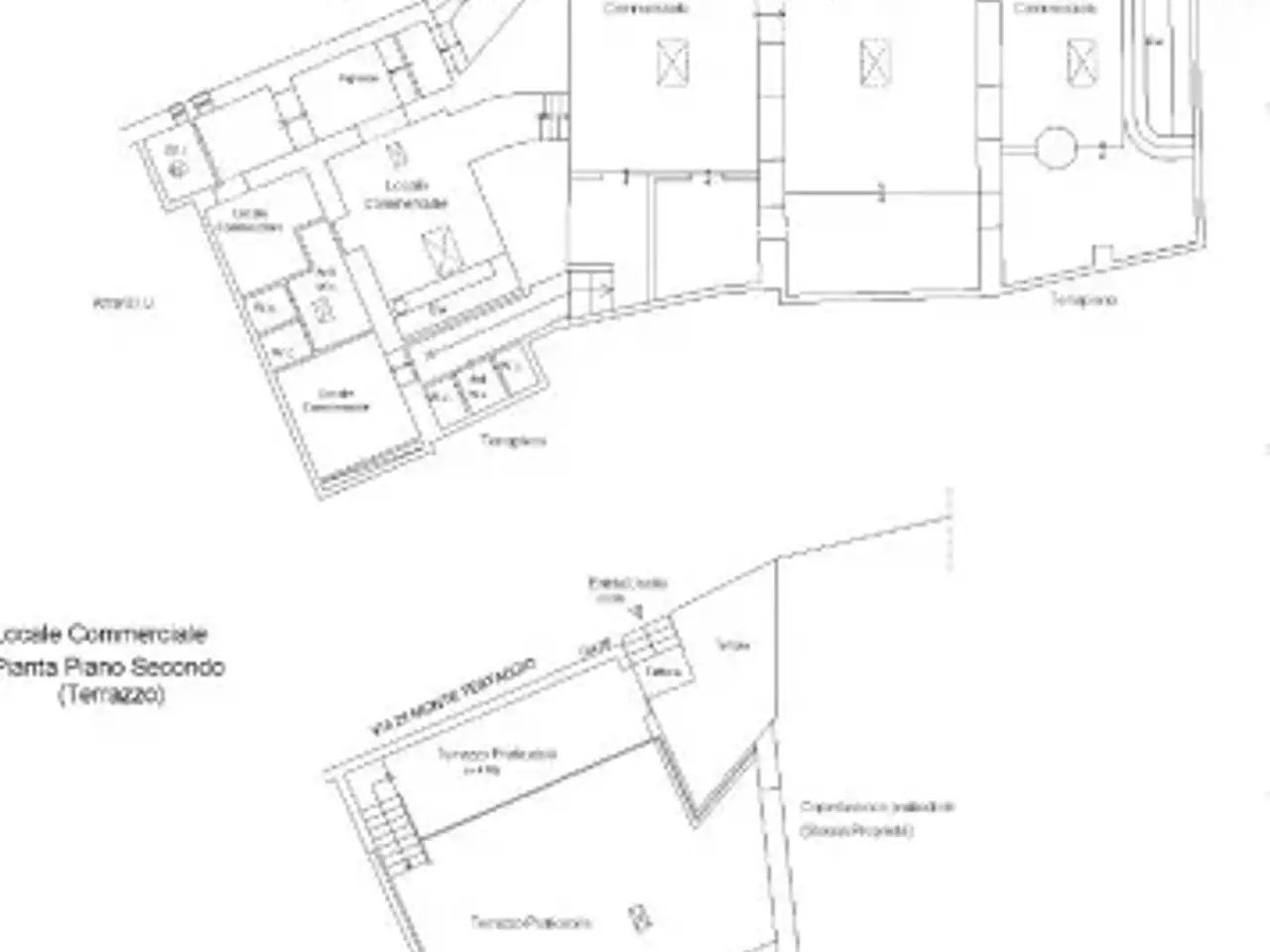 Negozio in Via di Monte Testaccio 36, Roma, {3} - Planimetria 1