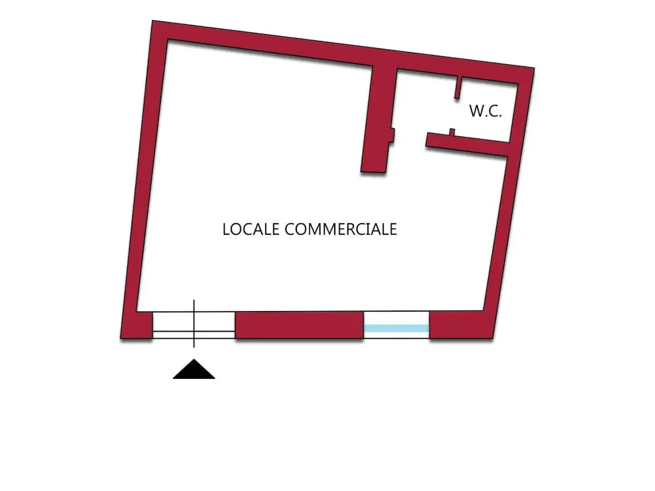 Esercizio commerciale in Santa Maria 22, Vasto, {3} - Planimetria 1