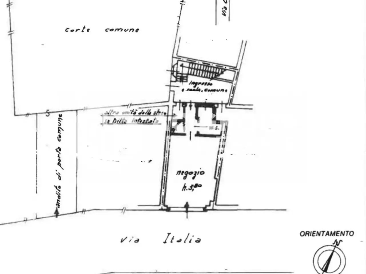 Negozio in Via Italia, Uboldo, {3} - Planimetria 1