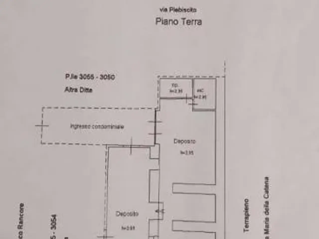 Negozio in Via Plebiscito 633, Catania, {3} - Planimetria 1