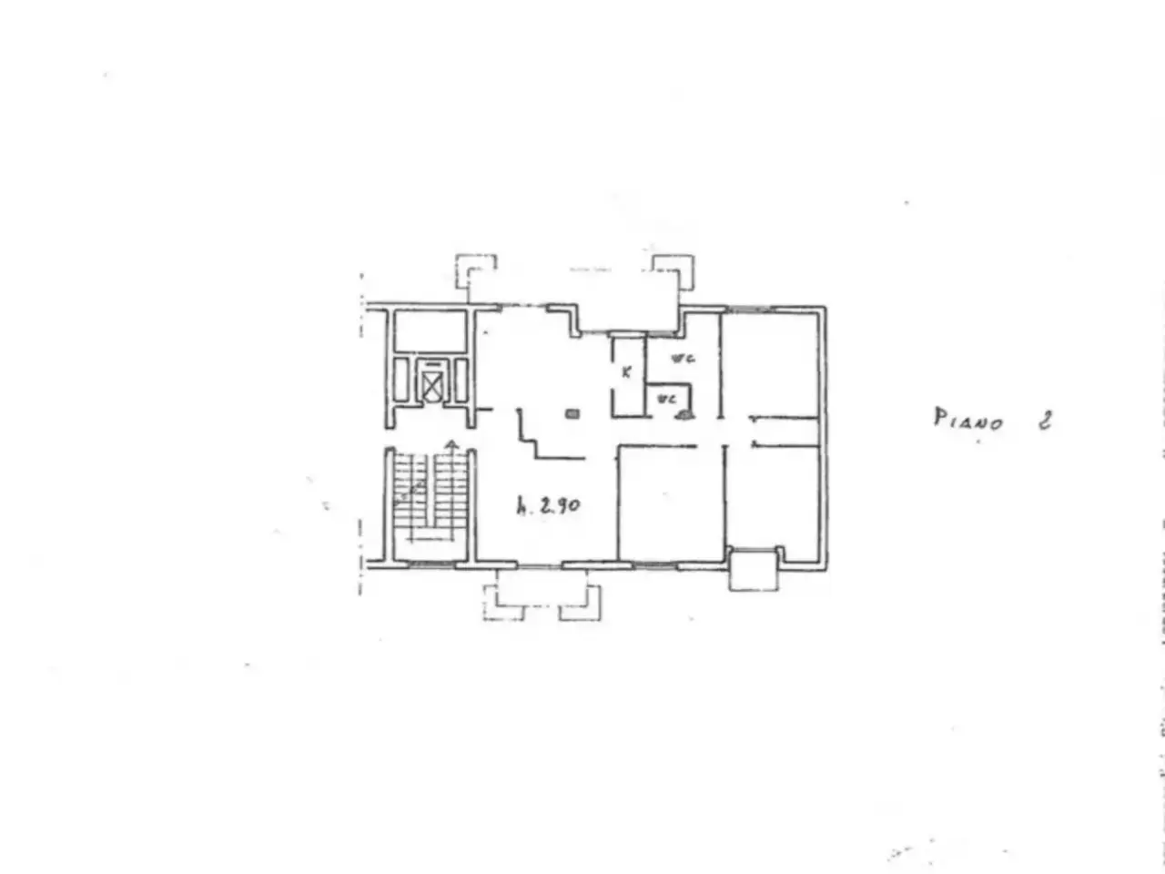 Trilocale in Via Domenico Provenzano, Agrigento - Planimetria 1