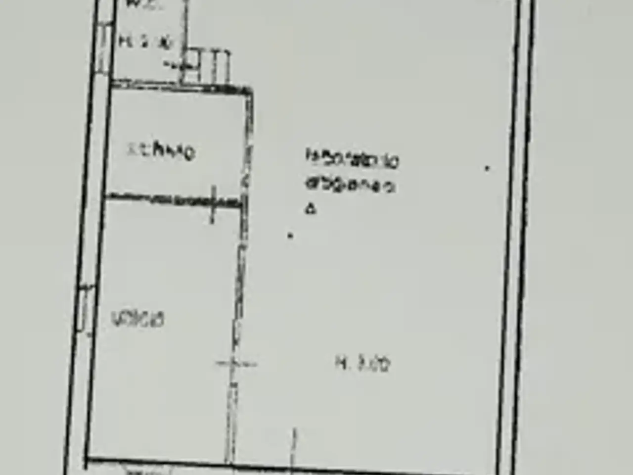Laboratorio in I Salicchi 55100, Lucca, {3} - Planimetria 1