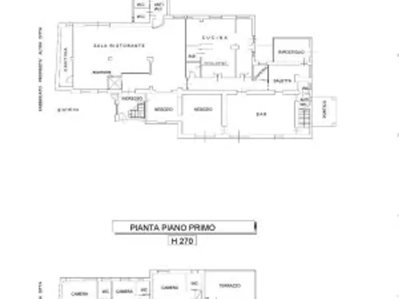 Agriturismo in Località Pedaggera 5, Cerreto Langhe, {3} - Planimetria 1