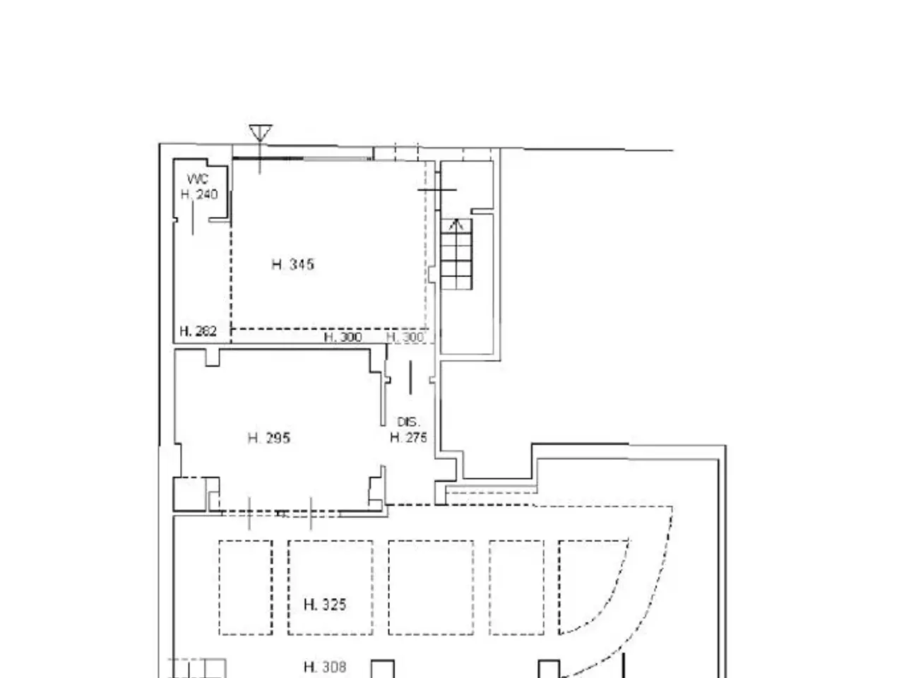 Negozio in Via Baccio da Montelupo, Firenze, {3} - Planimetria 1