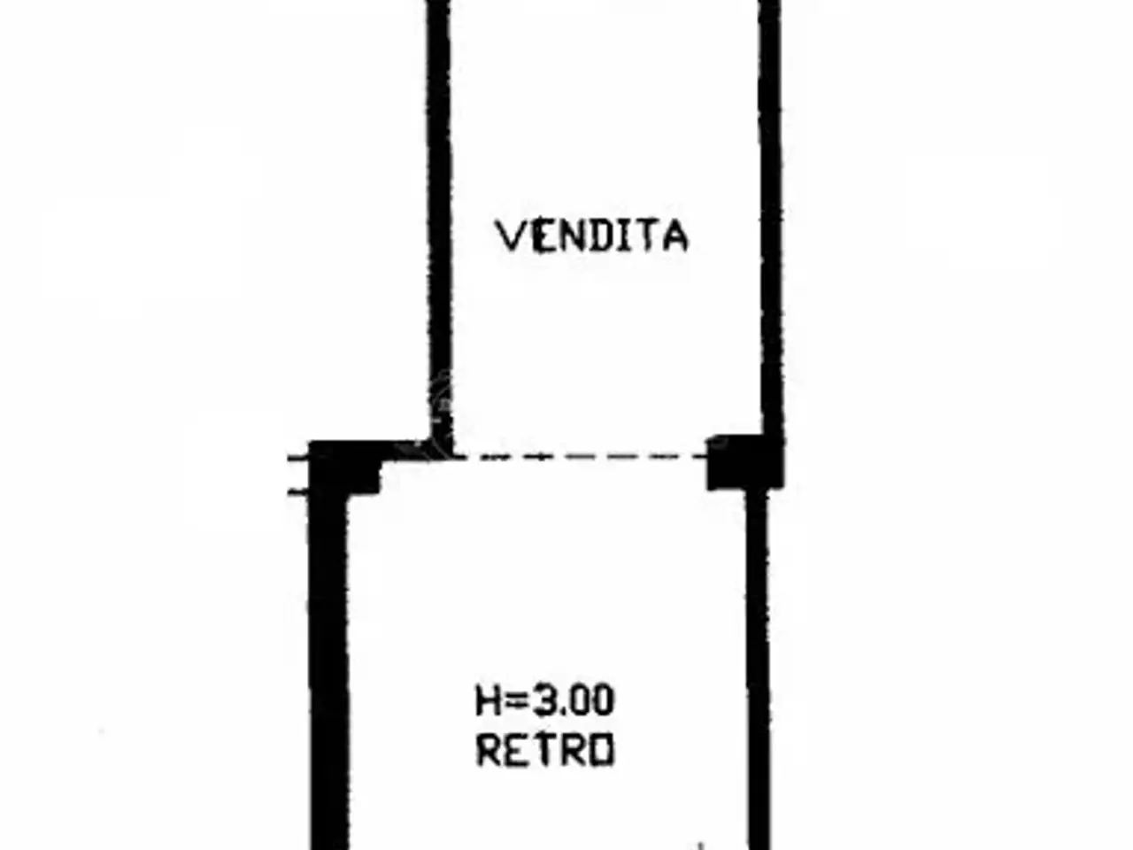 Negozio in Via Finlandia 12, Cologno Monzese, {3} - Planimetria 1