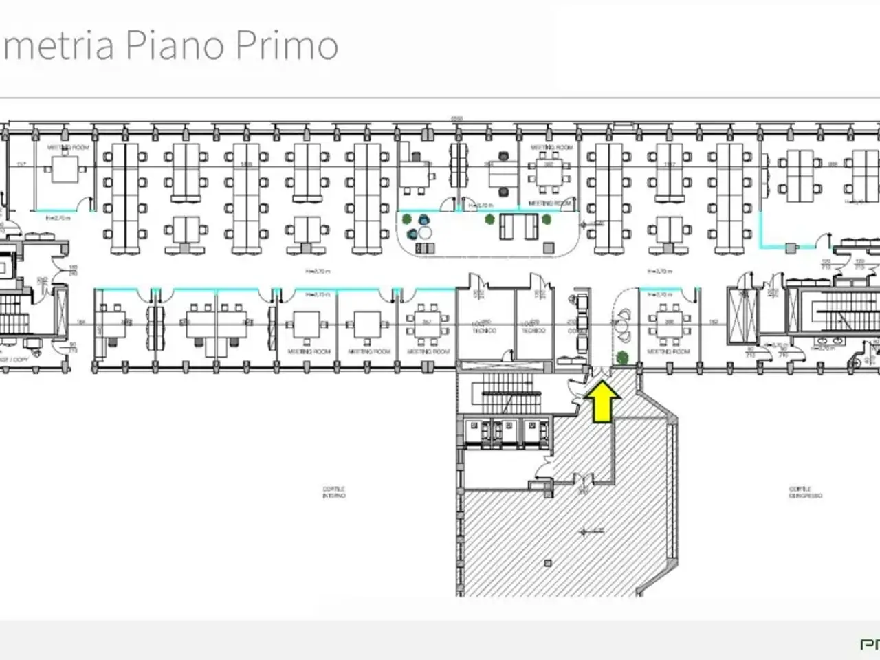 Ufficio in Viale Sarca 222, 20126, Milano, {3} - Planimetria 1