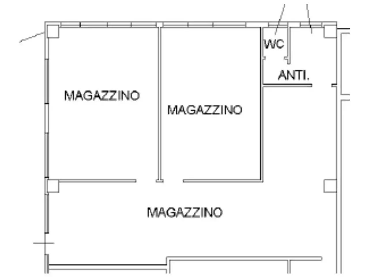 Capannone in Via Leonardo da Vinci -0, Caravaggio, {3} - Planimetria 1