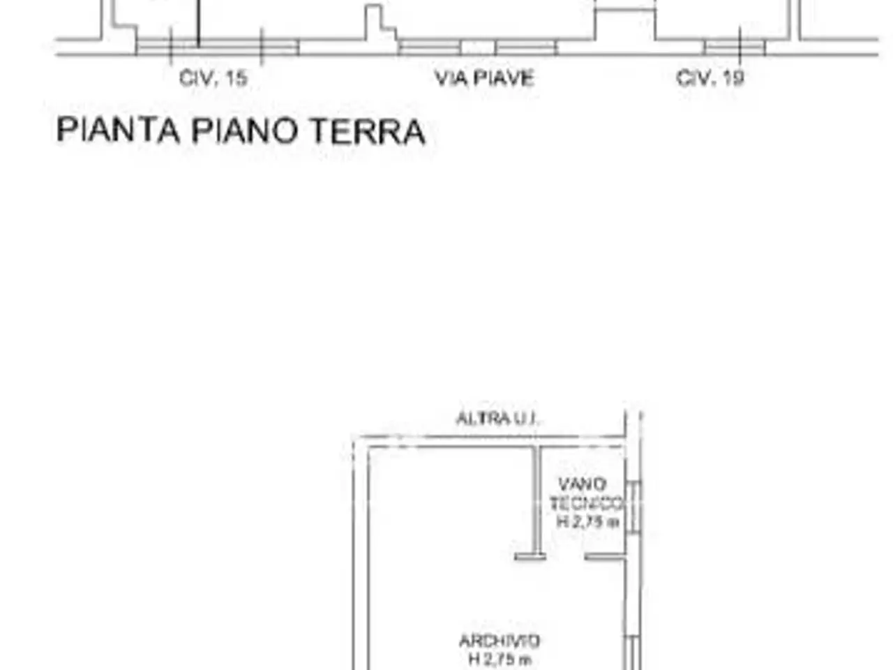 Ufficio in Ad.Ze Viale Caduti in Guerra, Modena, {3} - Planimetria 1