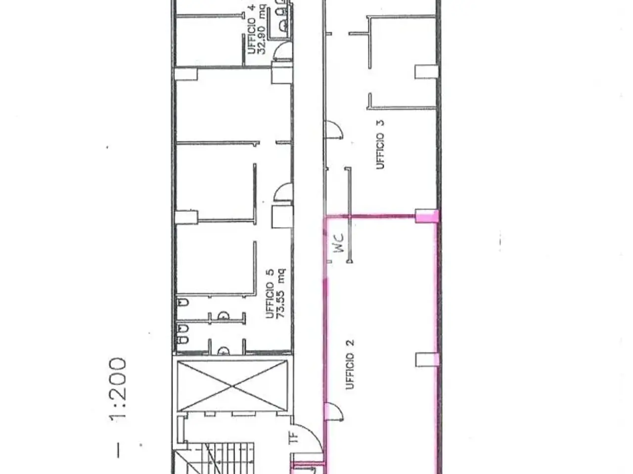 Ufficio in Via Castelli Romani 22, Pomezia, {3} - Planimetria 1