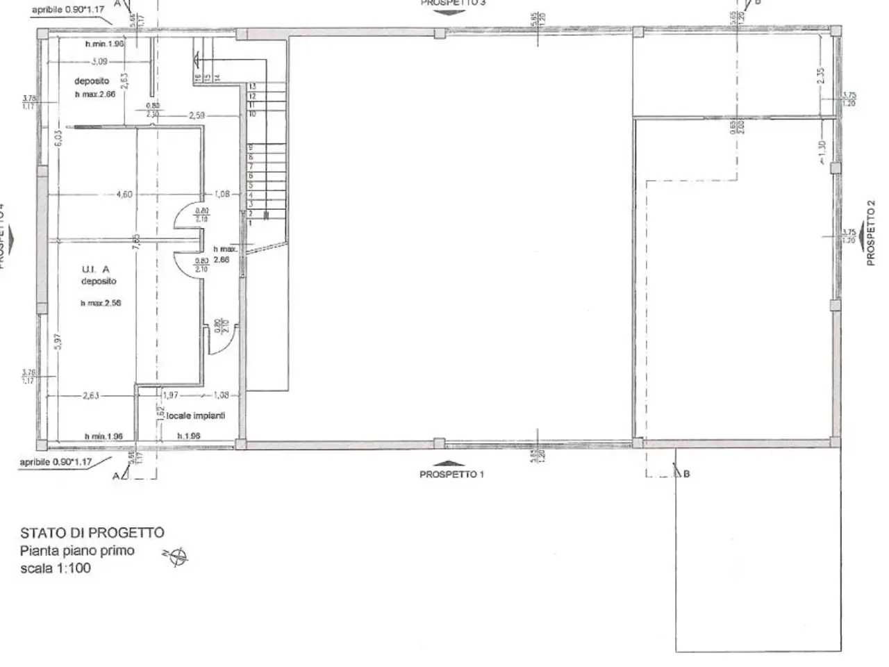 Laboratorio in Via Giosuè Carducci 87, Legnano, {3} - Planimetria 1