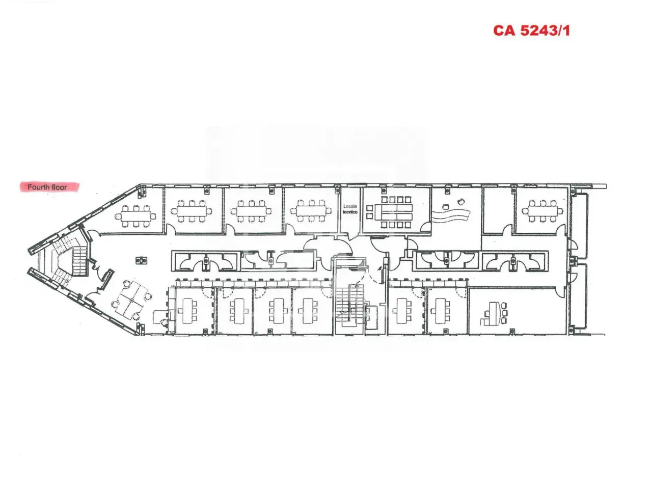 Ufficio in Via Giulio Pastore 11, Bagnolo In Piano, {3} - Planimetria 1