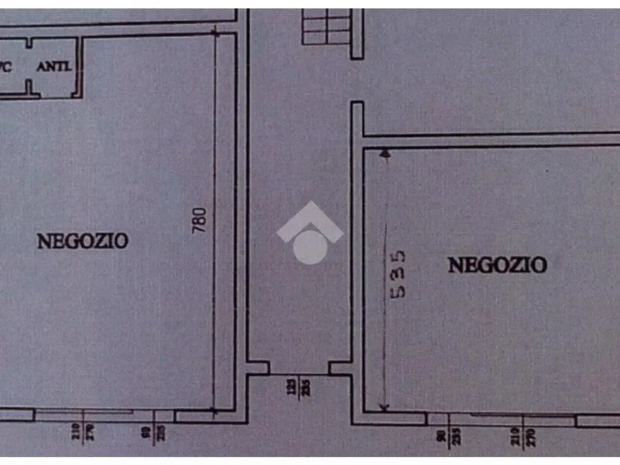 Negozio in Via della Liberta', Vignola, {3} - Planimetria 1
