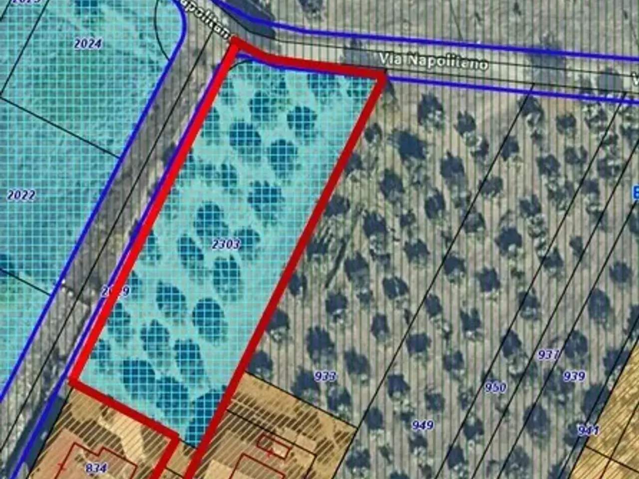 Terreno edificabile in vendita, Via Attilio Forlani 45, Cepagatti - Planimetria 1
