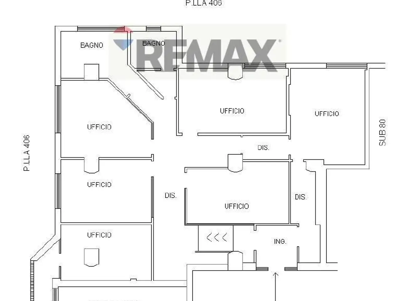 Ufficio in Via d'Amato 9, Campobasso, {3} - Planimetria 1