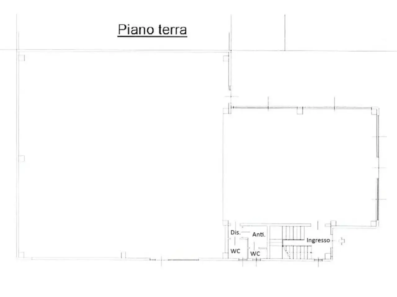 Capannone in Via G. Ferrari, Codogno, {3} - Planimetria 1