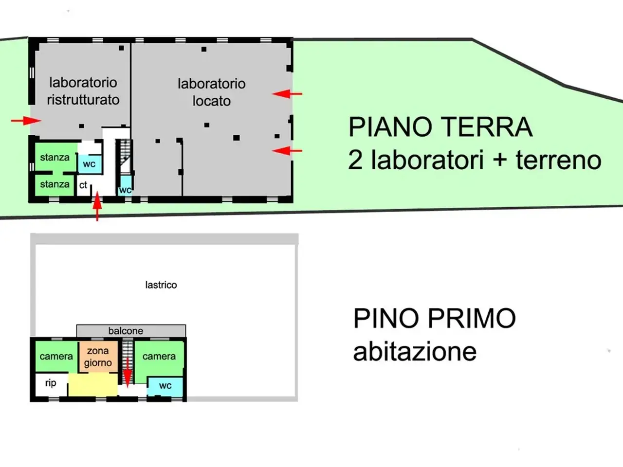 Locale commerciale in Sp564 21, Pianfei, {3} - Planimetria 1