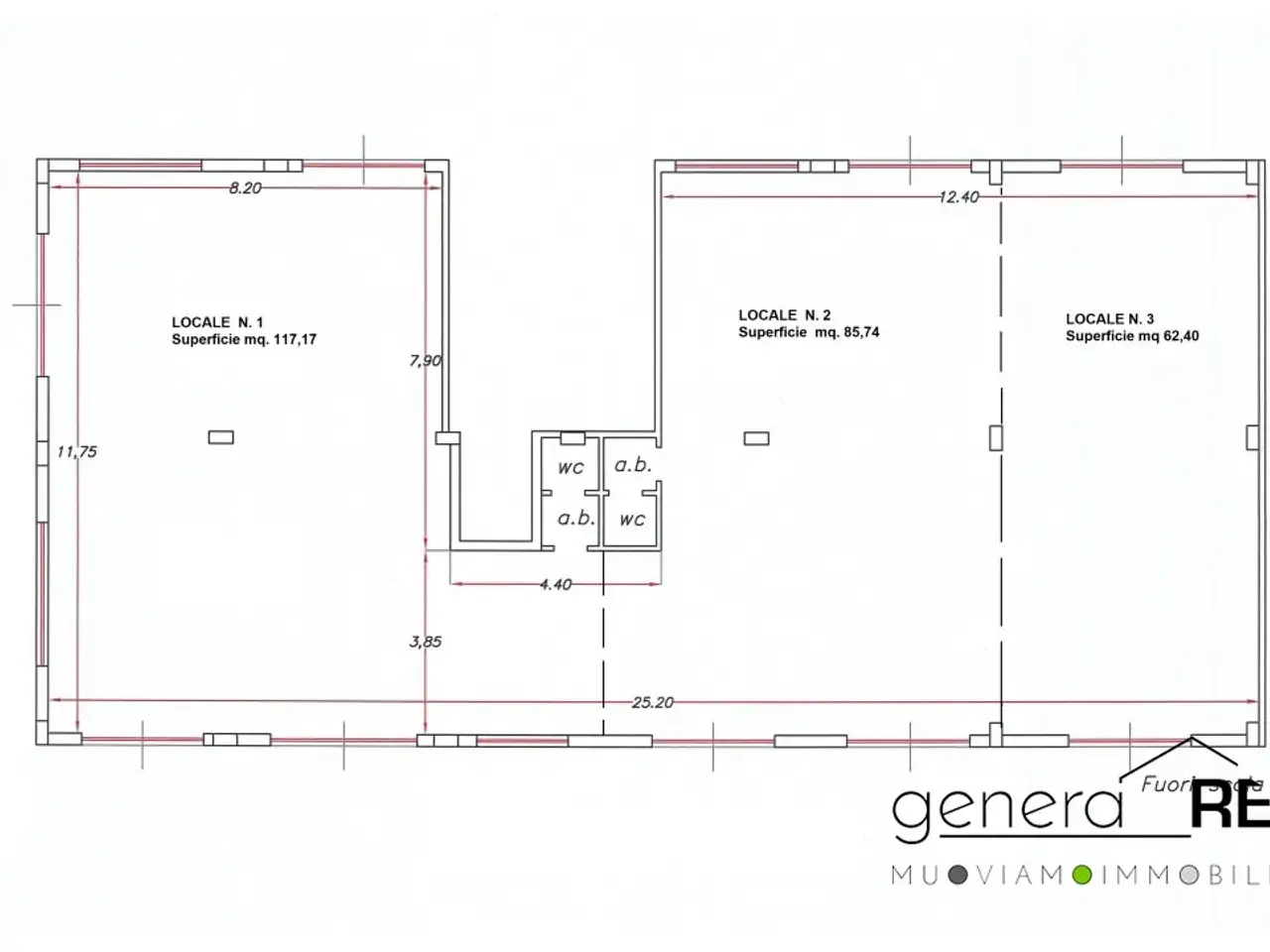 Negozio in , Pescara, {3} - Planimetria 1