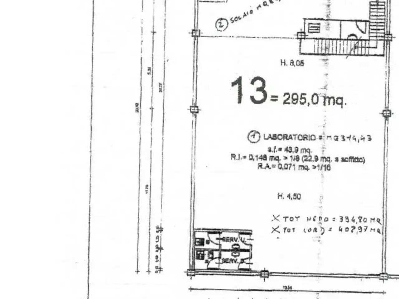Capannone in Strada Statale Romana Nord 53, Carpi, {3} - Planimetria 1