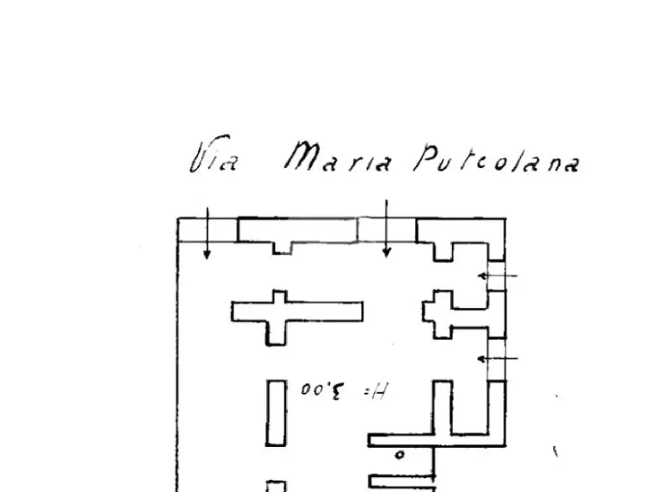 Negozio in Via Maria Puteolana, Pozzuoli, {3} - Planimetria 1