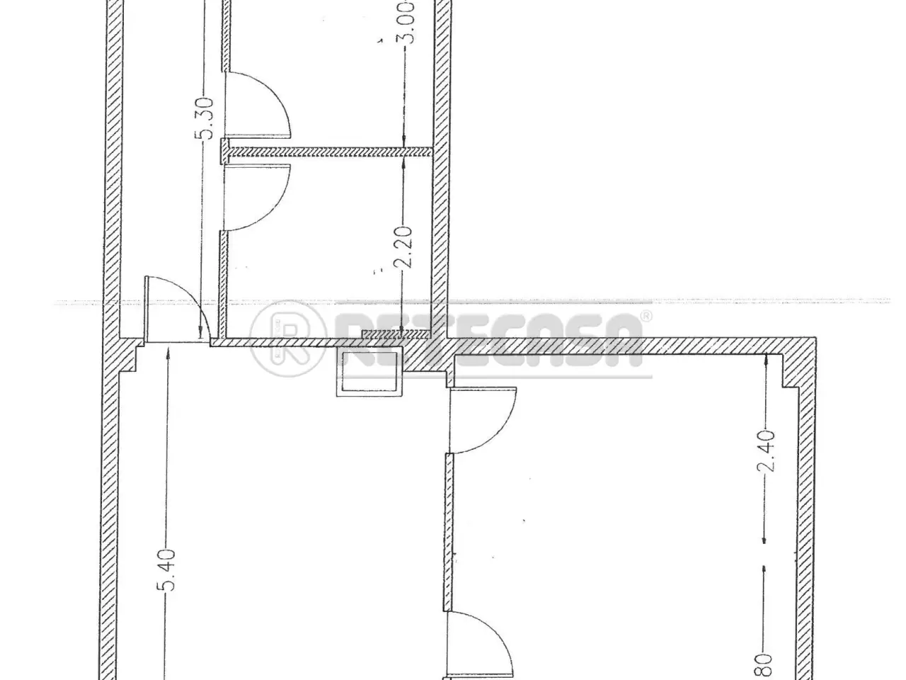 Palazzina commerciale in , Pescara, {3} - Planimetria 1