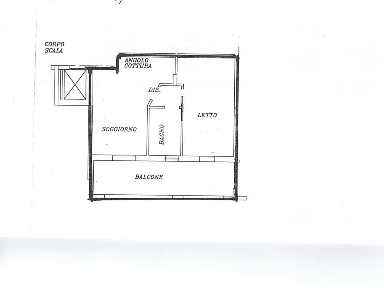 Bilocale in vendita, Via Padre Pio da Pietralcina 1, Montesilvano - Planimetria 1