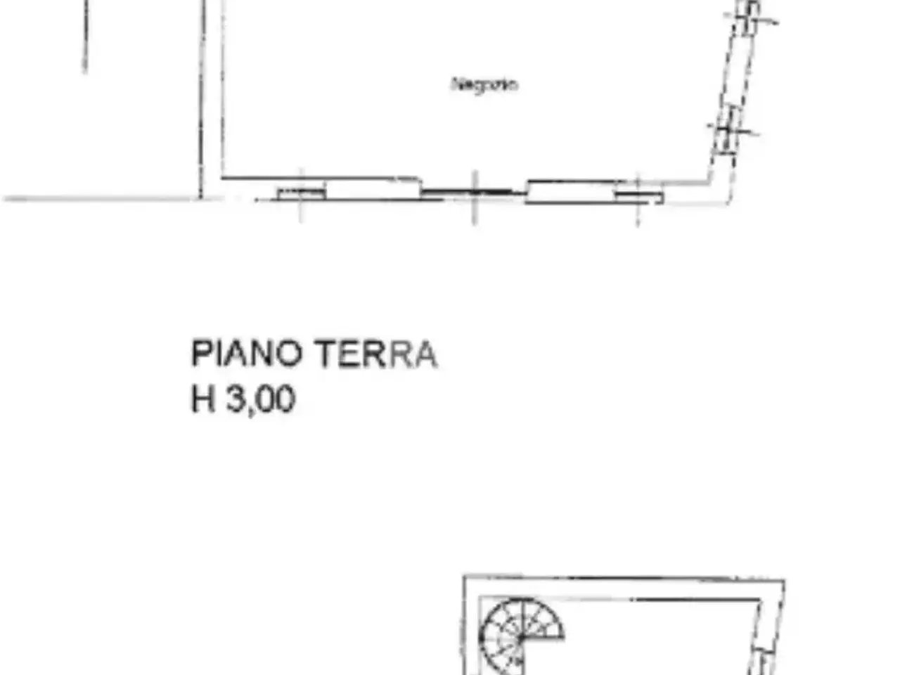Negozio in Piazzale Giuseppe Mazzini 1, Treviglio, {3} - Planimetria 1