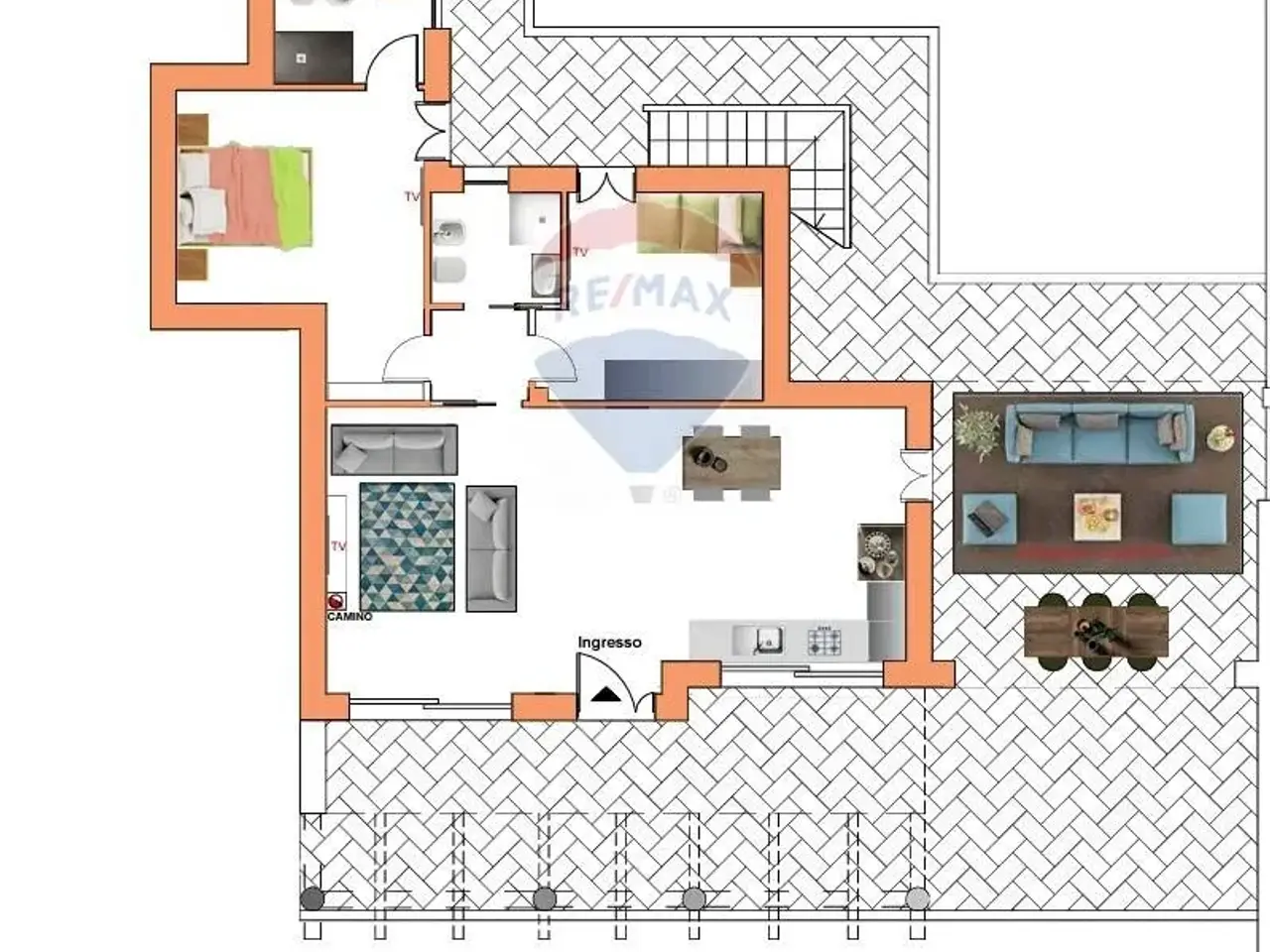 Villa in vendita, Via Spallanzani 9, Monteroni di Lecce - Planimetria 1