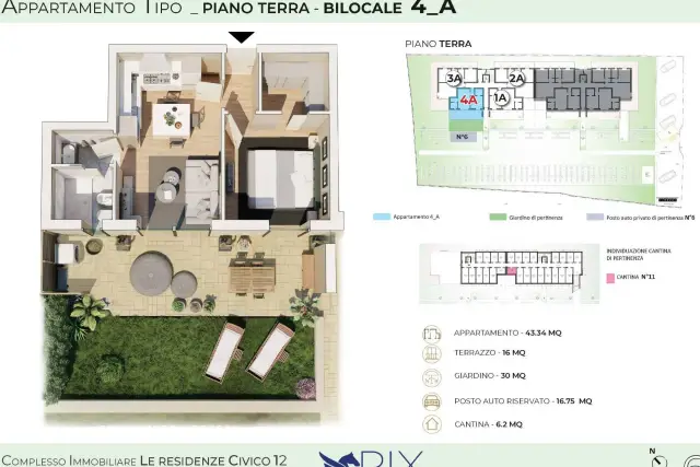 Appartamenti e Attici di nuova costruzione in Via Gaetano Donizetti, 12, Loano - Foto 1