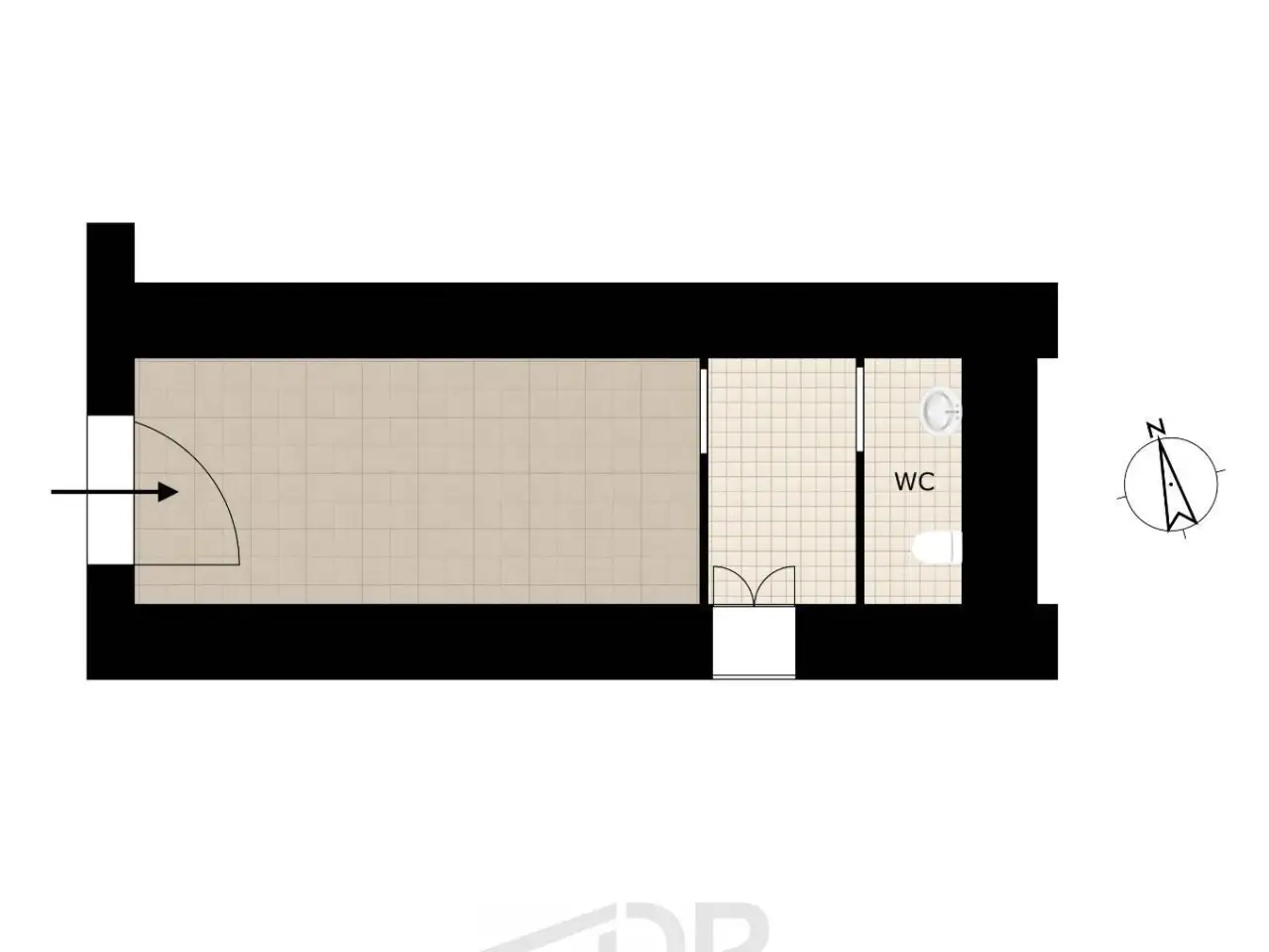 Negozio in Via Roma 81, Palombara Sabina, {3} - Planimetria 1