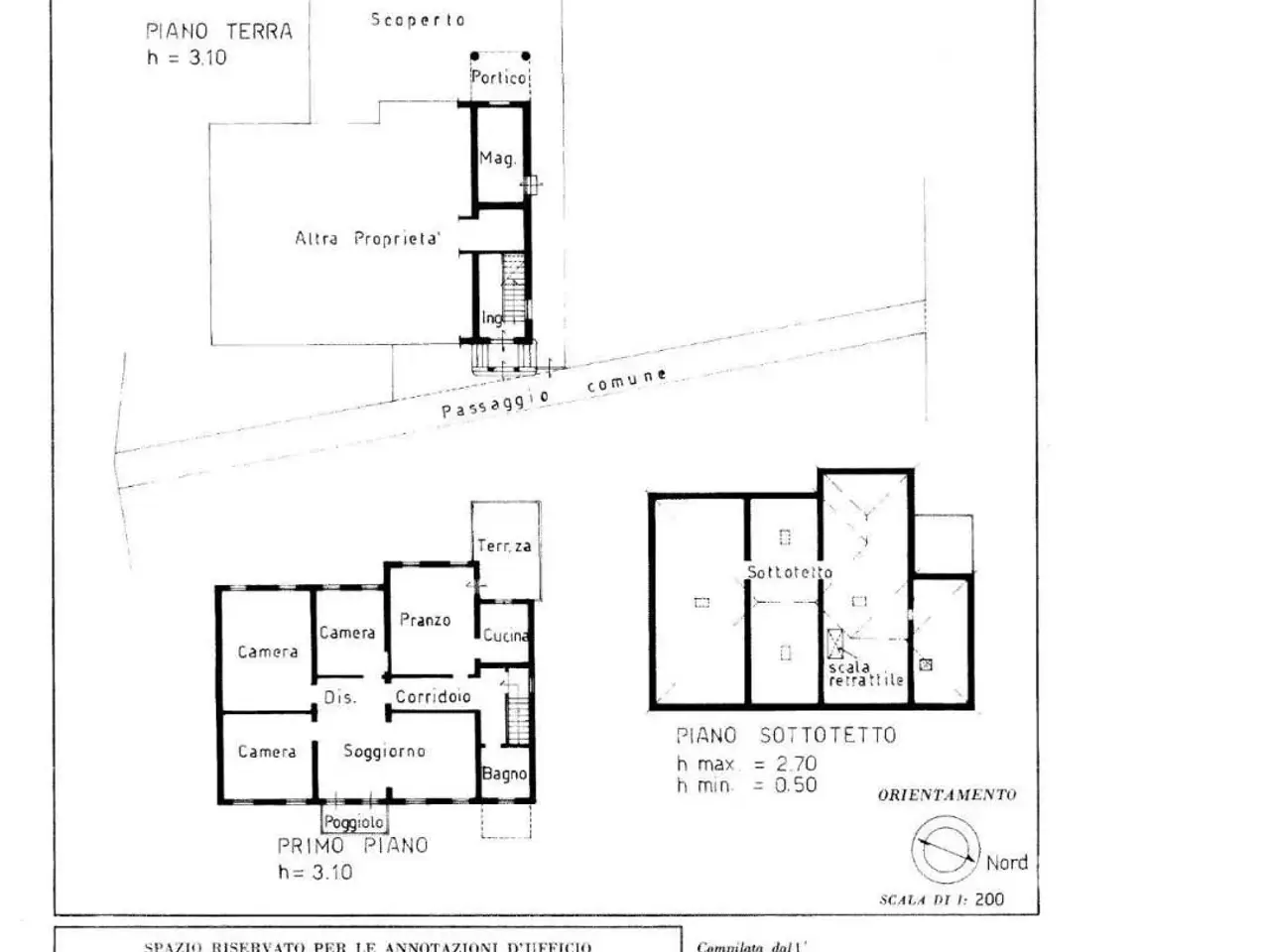 Appartamento in vendita, Fondamenta da Mula 151, Venezia - Planimetria 1