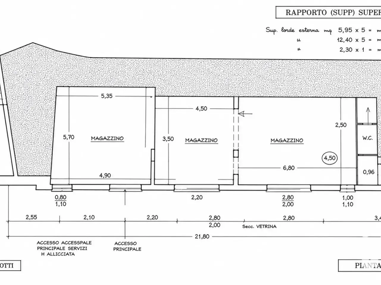 Ufficio in Via Giacomo Matteotti 2, Castelfidardo, {3} - Planimetria 1
