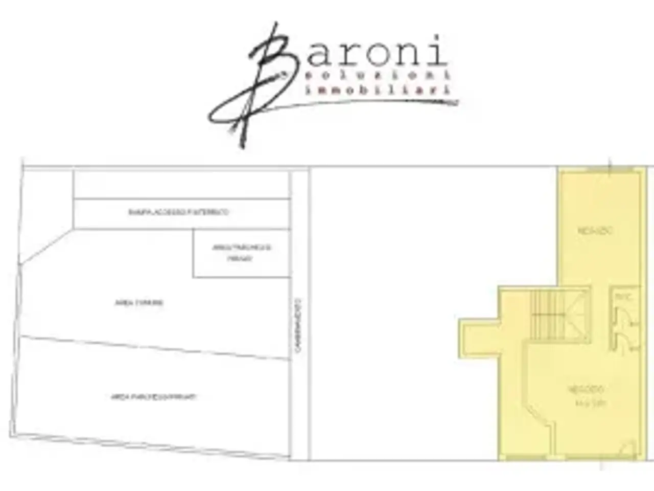 Negozio in Via Abate Pietro Zani 52, Fidenza, {3} - Planimetria 1