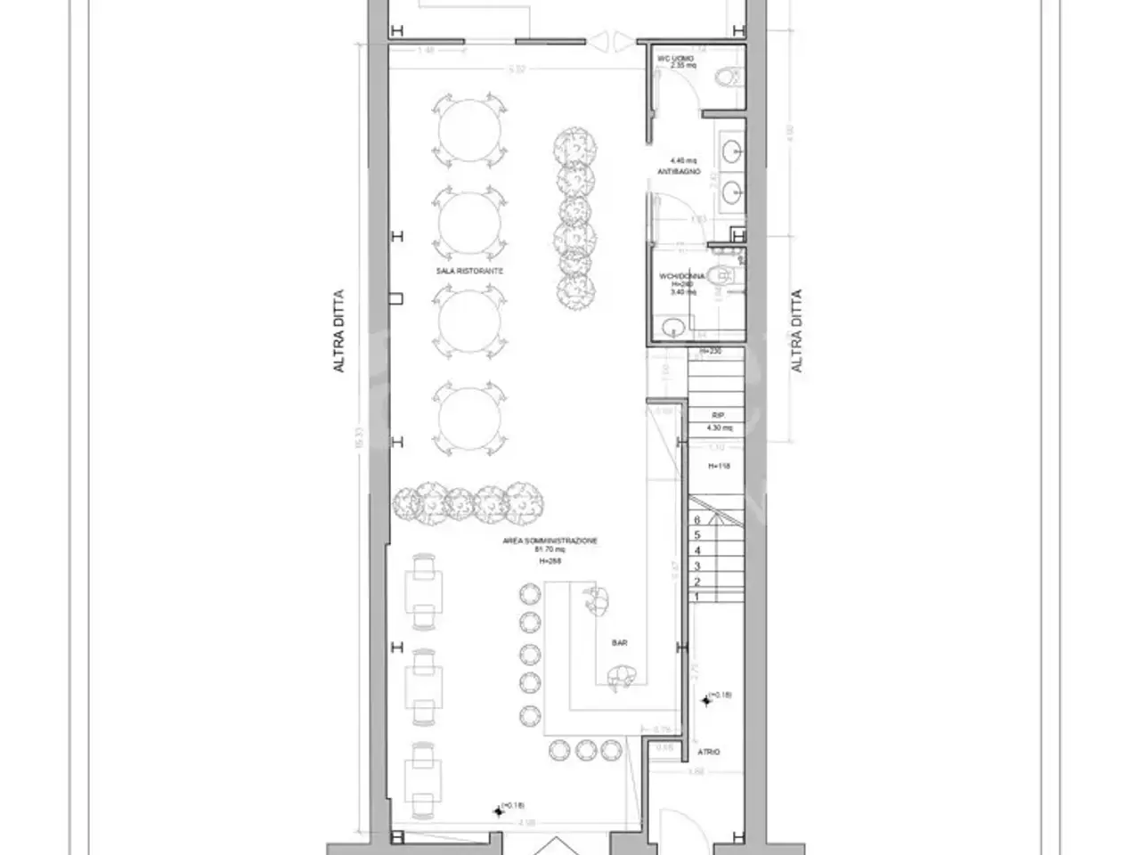 Negozio in Via Miramare  104, Avola, {3} - Planimetria 1