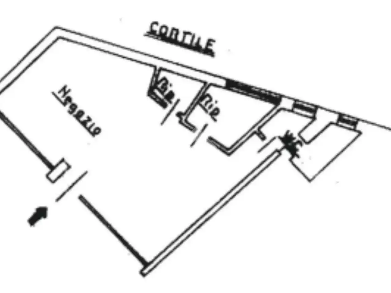 Negozio in Via Aosta 12, Ivrea, {3} - Planimetria 1