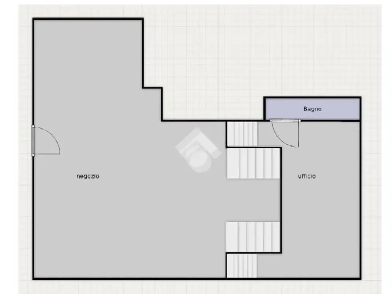 Negozio in Via Tremoggie 25, Sondrio, {3} - Planimetria 1