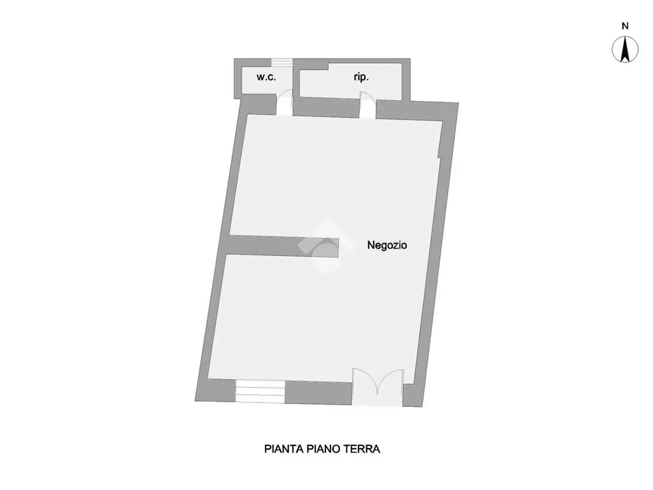 Negozio in Via Mario Capuani 19, Teramo, {3} - Planimetria 1
