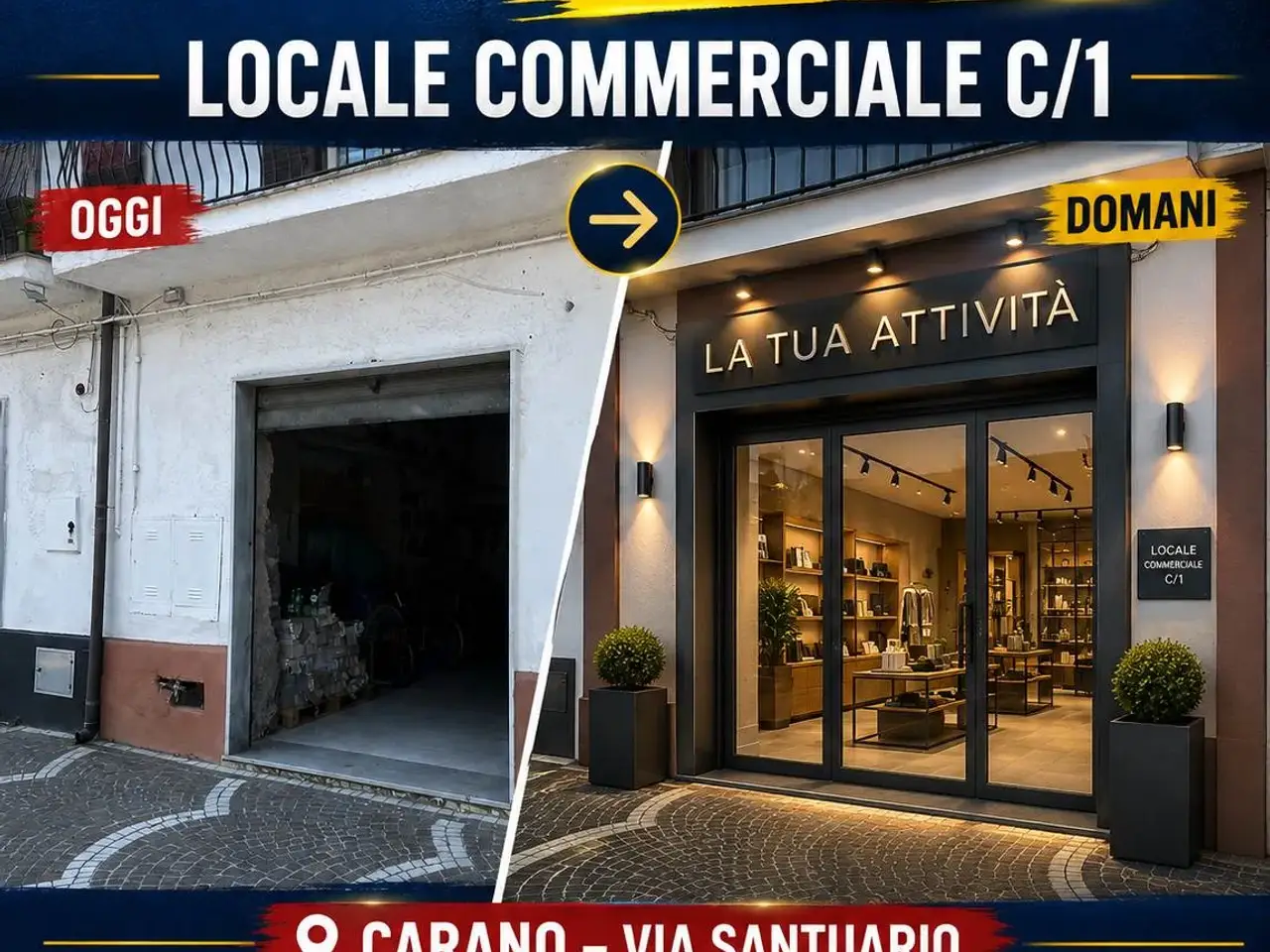 Negozio in Via Santuario, Sessa Aurunca, {3} - Foto 1