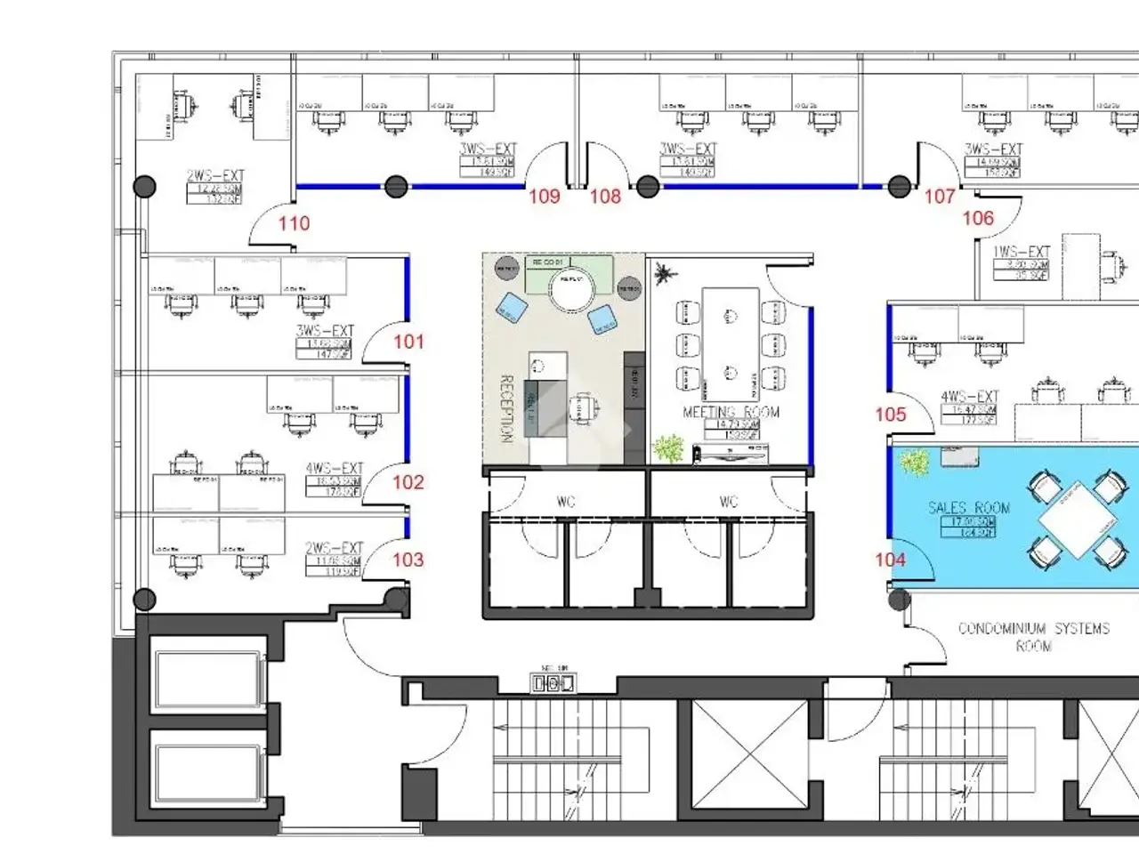 Ufficio in Via Provinciale Selice 51, Imola, {3} - Planimetria 1