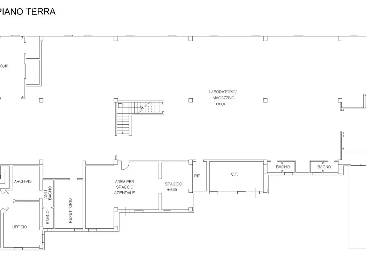 Capannone in Via Liguria 2, Ozzano Dell'Emilia, {3} - Planimetria 1