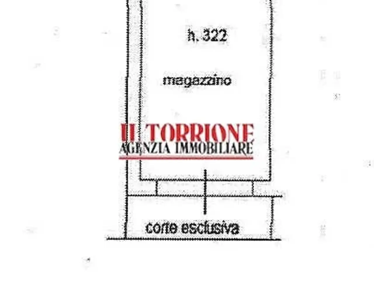 Magazzino in Viale Giuseppe Garibaldi, Pescia - Planimetria 1