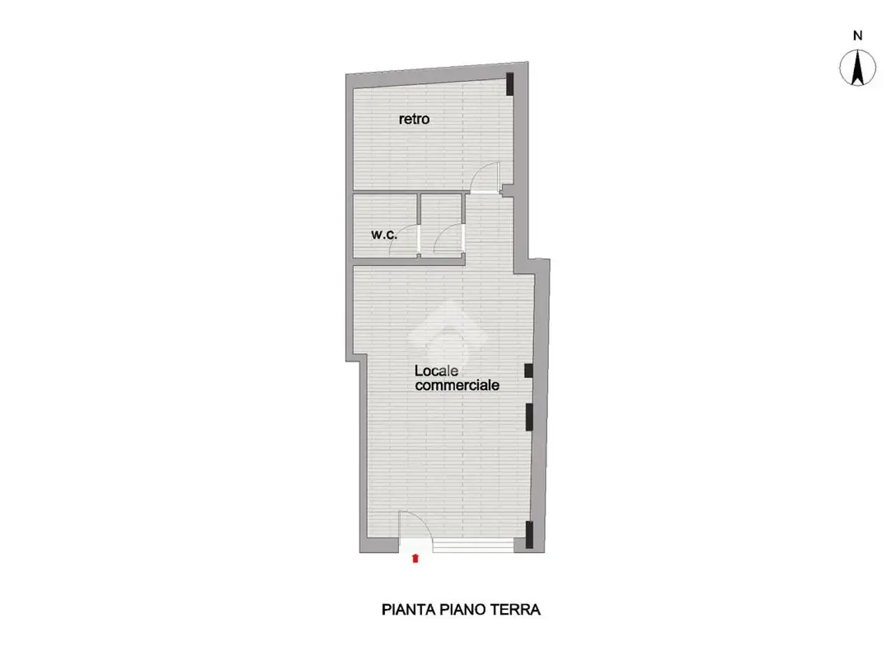 Negozio in Via Francesco Savini 60, Teramo, {3} - Planimetria 1