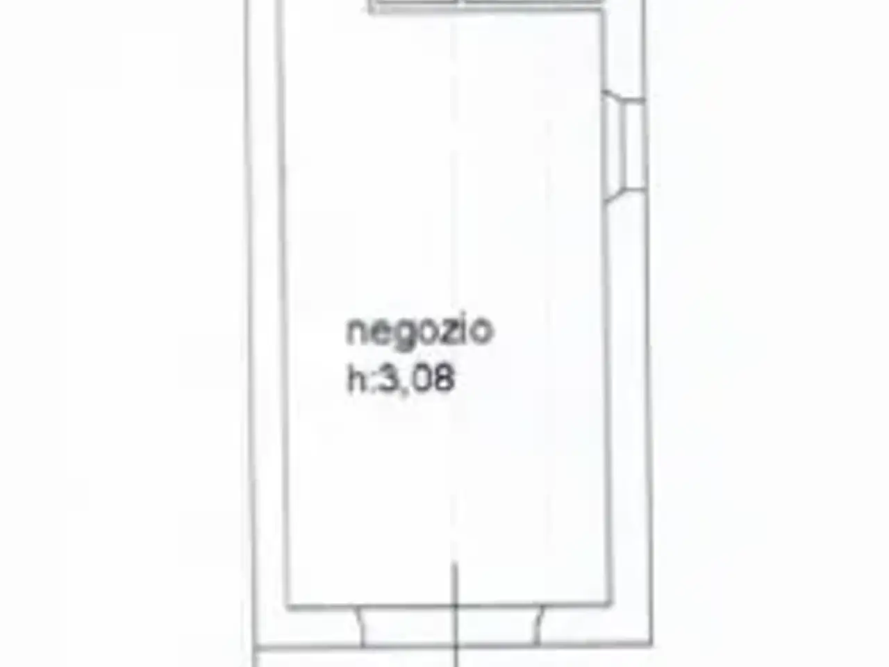 Negozio in Piazza San Michele 46, Lucca, {3} - Planimetria 1
