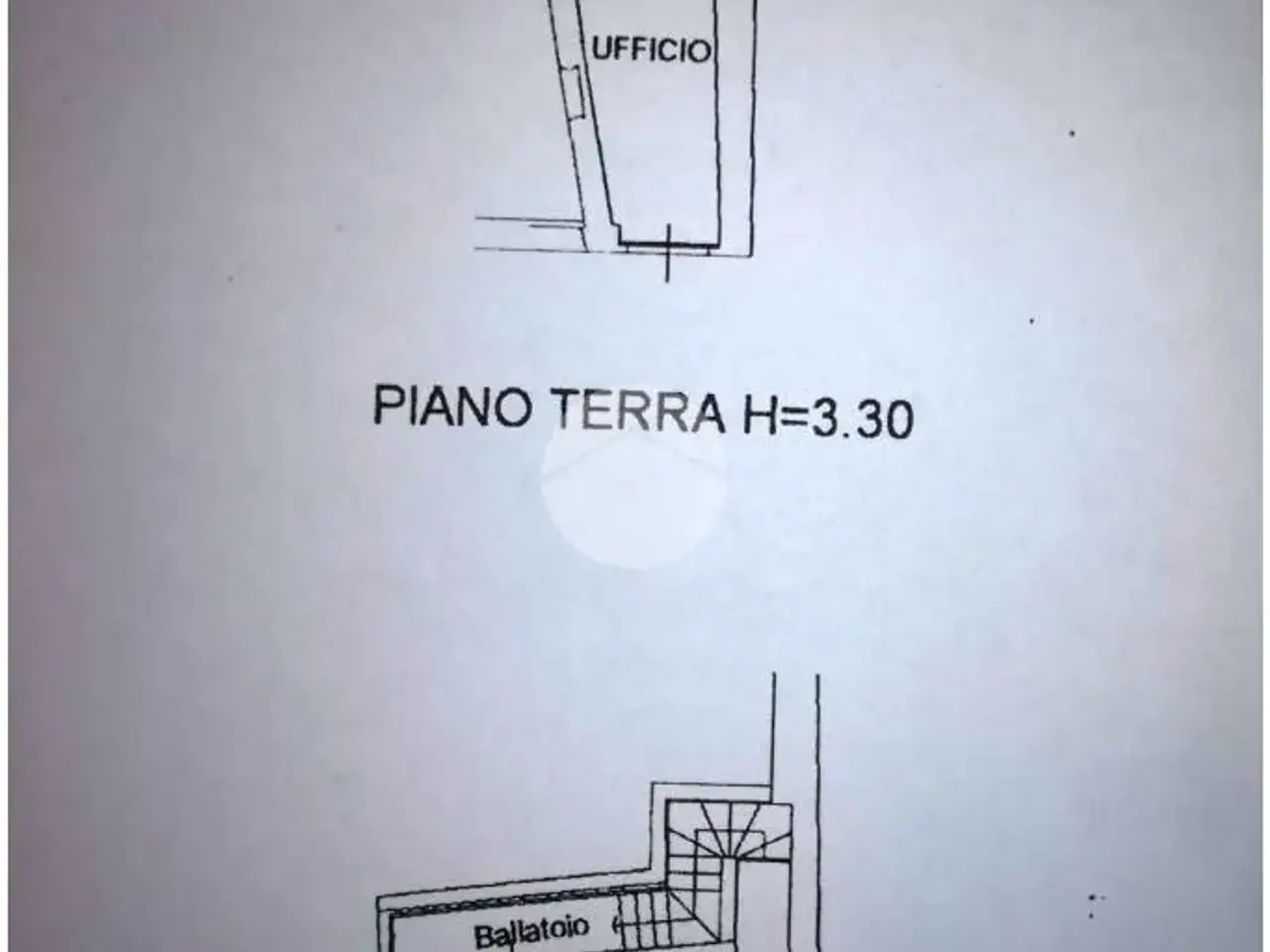Ufficio in Via Oreste Mozzali, Treviglio, {3} - Planimetria 1
