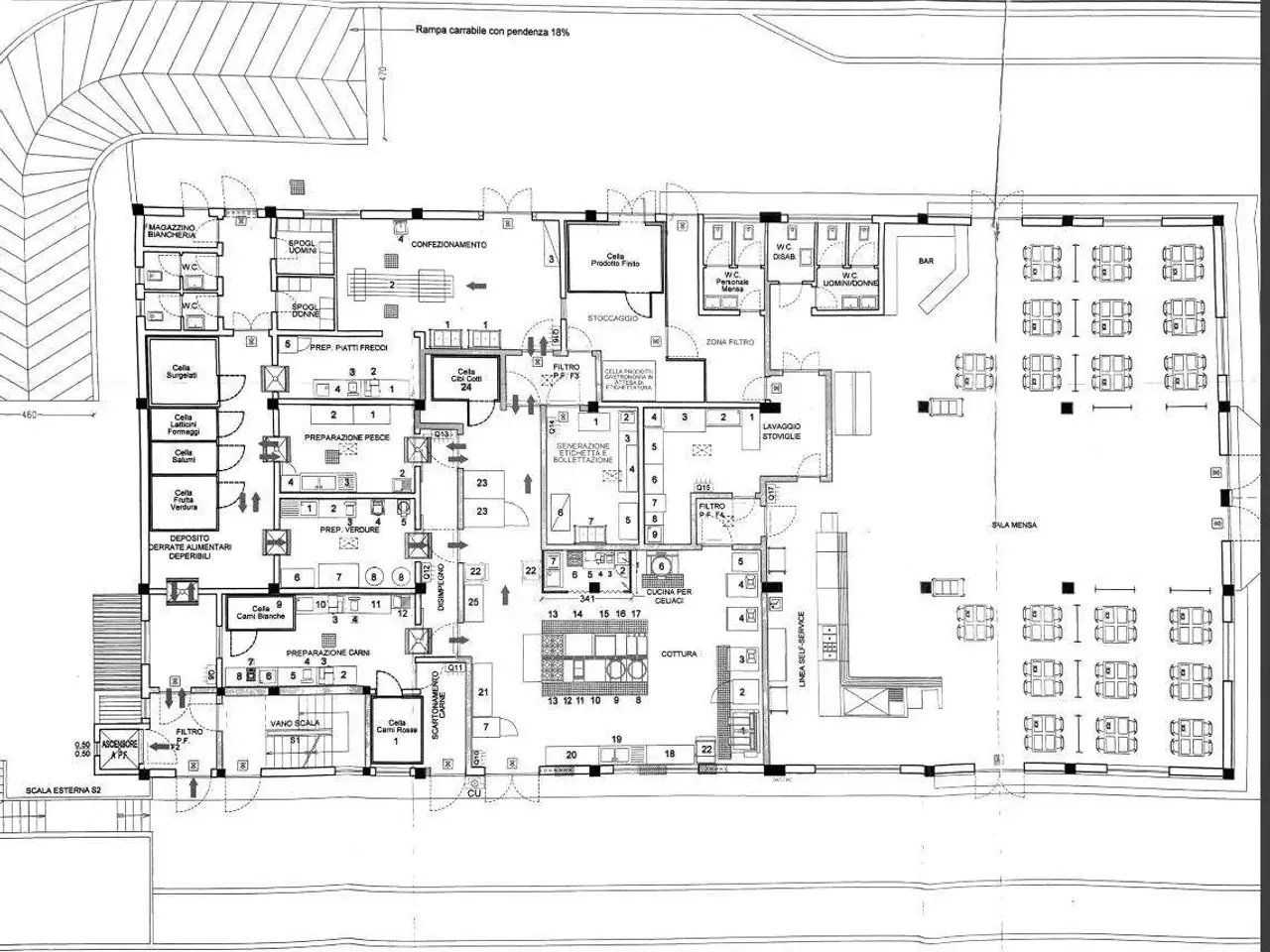Palazzina commerciale in Piazza Garibaldi  12, Casarano, {3} - Planimetria 1