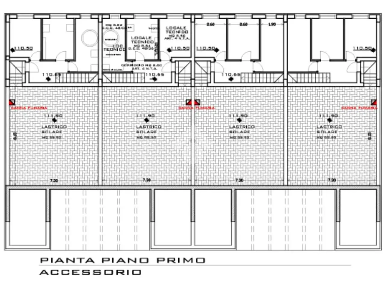 Negozio in Via Bronte 73, Roma, {3} - Planimetria 1