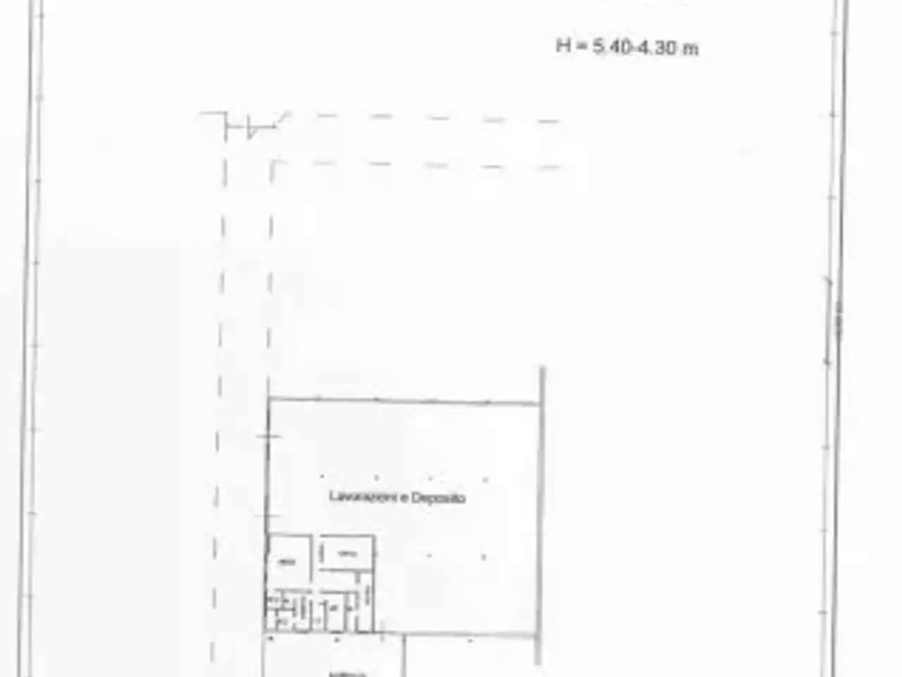 Capannone in , Roma, {3} - Planimetria 1