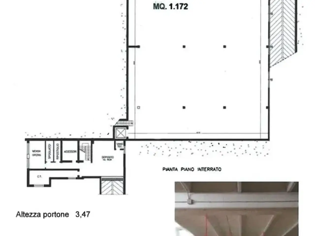 Capannone in Via Monte Baldo 51, Caprino Veronese, {3} - Planimetria 1